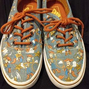 RARE: Vans X Disney Woody Vans Sneakers